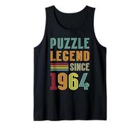 Puzzle Legend Since 1964 Jigsaw Puzzle 61st Birthday Puzzles Tank Top