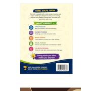 Puzzle & Logical Thinking Book for Kids 100+ Fun Brain Games, Logic Puzzles, Mazes, Number Challenges & Visual Thinking Activities