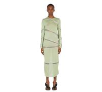Puzzle Long Sleeve Dress - female - Isa Boulder - Maxi Dresses - Green - L - Dresses L