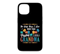 Puzzle Lover Grandma Puzzling Case for iPhone 13