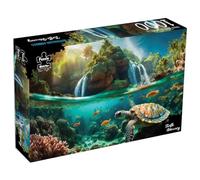 Puzzle Master 1000 Piece Jigsaw Puzzle - Turtle Discovery Surreal Australia Collection - 35x25cm Jigsaw Puzzles 1000 Pieces