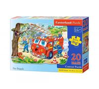 Puzzle maxi 20 elementów. Straż pożarna - Castorland
