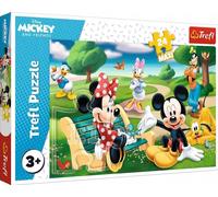 Puzzle maxi 24 elementy. Myszka Miki w gronie przyjaciół - Trefl