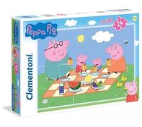 Puzzle maxi 24 elementy. Świnka Peppa - Clementoni