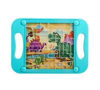 Puzzle Maze Ball Toys Challenging Puzzle Maze Skill Game Maze Puzzle Toy Interactive maze Balance Labyrinth Ball Toys Leisure Puzzle Game Portable Decompression Educational Toy Game for Kids
