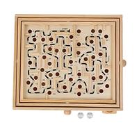 Puzzle Maze Ball, Wooden Ball Game, Wooden Labyrinth Game, Wooden Maze Puzzle, Maze Educational Labyrinth Puzzle, Wooden Ball Game Maze Educational Labyrinth Puzzle Toy for Adults Kids, wooden l