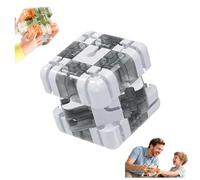 Puzzle Maze Cube, Large 3D Labyrinth Cube Puzzle,Spatial Awareness Brain Training Toy for Stress Relief & Logic Development,Labyrinth Puzzle Mazes C-ube,Educational Focus Game Gift for Adults Teens