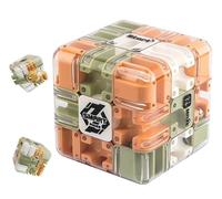 Puzzle Maze Cube,Large Labyrinth 3D Puzzle Mazes Cube, Engaging Brain Teaser Toy, Developing Cognitive Skill, Spatial Awareness Brain Training Toy for Stress Relief & Logic Development