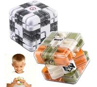 Puzzle Maze Cube, Large Labyrinth 3D Puzzles Maze Cube - 2025 New Engaging Brain Teaser Toy, Relief Items Cool Stuff Sensory Toys for Party Favors Prizes Educational Adults (2pc-f)