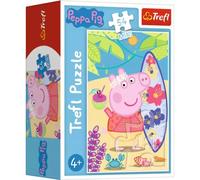 Puzzle mini 54 elementy. Wesoły dzień Świnki Peppy - Trefl