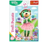 Puzzle mini 54 elementy. Wesoły świat Treflików 1 - Trefl
