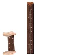 Puzzle Mirror Growth Chart for Wall 120x15cm Foldable Height Measurement Kids Home Growth Chart Mirror Suitable Wall Charts Mirrors for Kids Bedroom Living Room Family Activity Area