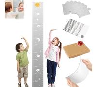 Puzzle Mirror Growth Chart, Growth Chart Mirror for Wall, Growth Chart Mirror, Children'S Growth Chart Mirror, Puzzle Height Chart, Shatterproof Mirror for Nursery Wall Decoration (#03)