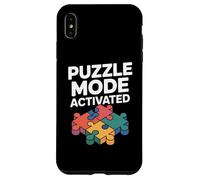 Puzzle Mode Activated Colorful Puzzle Pieces Case for iPhone XS Max