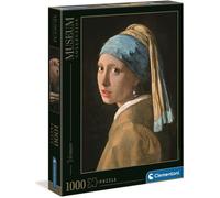 Clementoni Museum The Girl with the Pearl Earring, Vermeer Jigsaw Puzzle (1000 Pieces)