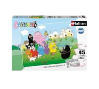 Puzzle Nathan Le monde des Barbapapa 45 pieces