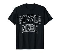 Puzzle Nerd Varsity University College Campus Alumni T-Shirt