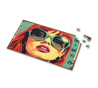 Puzzle No Wifi? Fi-Fi! Picture Puzzle 3 Year Old Girl Gifts 1000 Piece Puzzle For Adults(1000PCS)