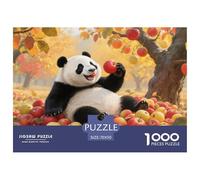 Puzzle Panda 1000 Piece Challenge Toy for Adults,Autumn Orchard Impossible Jigsaw Puzzles 1000 Piece Educational Game Home Decoration 70x50cm/1000pcs
