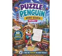 Puzzle Penguin Word Search Vol. 2 United States: 60 Large-Print Word Search Puzzles Featuring United States | 6x9 inches, over 90 pages | Gift for Holidays, Vacation, and Free Time