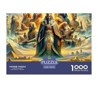 Puzzle Pharaoh 1000 Piece for Adults Jigsaw Educational Games Ancient Egypt Gifts for Men Home Decoration 70x50cm/1000pcs