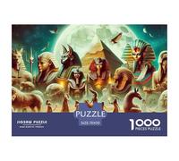 Puzzle Pharaoh 1000 Pieces Puzzles for Adults Educational Games Ancient Egypt Home Decoration Gifts for Men for Both Adults And Children 70x50cm/1000pcs