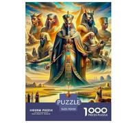 Puzzle Pharaoh 1000 Pieces Puzzles for Adults Educational Games Ancient Egypt Home Decoration Ladies' Gifts for Both Adults And Children 70x50cm/1000pcs