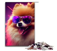 Puzzle Pieces Jigsaw Art Pet Dogs Jigsaw Puzzles for Adults Erfect for Home Decor Birthdays Holidays And Gifts 1000 PCS(75x50cm)