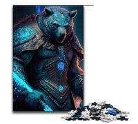 Puzzle Pieces Jigsaw Astral Bear Warriors Challenging Puzzles Brain Teaser Game Interactive Family Game Suitable for Ages + 1000 PCS(75x50cm)