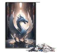 Puzzle Pieces Jigsaw Brave Dragon Jigsaw Puzzles for Adults Erfect for Home Decor Birthdays Holidays And Gifts 1000 PCS(75x50cm)