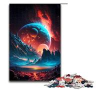 Puzzle Pieces Jigsaw Cosmic Planet Spectacle Jigsaw Puzzles Relaxing Entertainment Home Decor 1000 PCS(75x50cm)