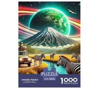 Puzzle Planet 1000 Piece Puzzles for Adults Challenge Toy Universe Theme Home Decoration Gifts for Men for Kids And Adults 38x26cm/1000pcs