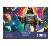 Puzzle Planet 1000 Pieces for Adults Jigsaw Educational Games Savior Home Decoration Gifts for Men for Both Adults And Children 70x50cm/1000pcs