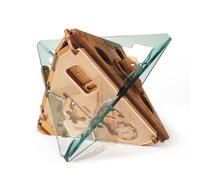 PUZZLE POTATO Anti-Gravity Puzzle Box - 3D Brain Teaser, Wooden Treasure Chest