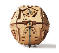 PUZZLE POTATO Philosopher's Stone - Escape Room Game - Wooden Puzzle Box - 3D Brain Teaser Puzzle - Treasure Box