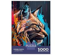Puzzle Pour Adolescents 1000 Pièces LYNX Panorama Set Right 1 Puzzle Pour Adultes Jouet Décoration Murale Course De Vitesse Manuelle Défi Éducatif 70x50cm/1000pcs