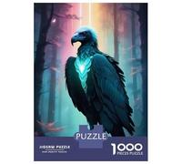 Puzzle Pour Adolescents 1000 Pièces Majestic Vulture Puzzle Pour Adultes Jouet Décoration Murale Course De Vitesse Manuelle Défi Éducatif 52x38cm/1000pcs