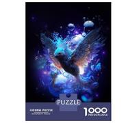 Puzzle Pour Adultes 1000 Pièces Mystic Bird Puzzle Adulte Jeu Manuel Découpe De Précision Idéal Comme Cadeau 70x50cm/1000pcs