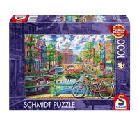 Puzzle Pq 1000 Amsterdam Canal Schmidt Puzzle Top Quality Best