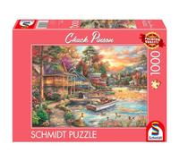 Puzzle Pq 1000 Chuck Pinson Holiday Cottage G3 Schmidt Puzzle