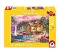 Puzzle Pq 1000 Chuck Pinson Seaside Charm G3 Schmidt Puzzle Top