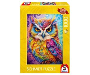 Puzzle Pq 1000 Colorful Owl G3 Schmidt Puzzle Top Quality Best