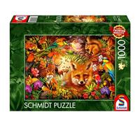 Puzzle Pq 1000 Flowers, Fur And Feathers G3 Schmidt Puzzle Top