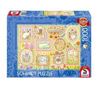 Puzzle Pq 1000 Portraits Of The Cat Society G3 Schmidt Puzzle