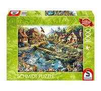 Puzzle Pq 1000 Village On The Edge Of The Forest Schmidt Puzzle