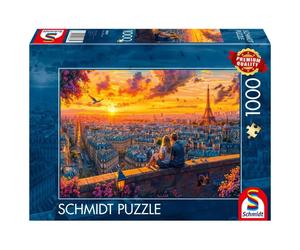 Puzzle Pq 1000 Whispers From The Rooftops Of Paris Schmidt