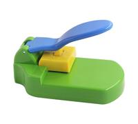 Puzzle Press Tool for Kids with 8 Exchangeable Molds, Green