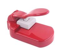 Puzzle Press Tool for Kids with 8 Exchangeable Molds, Red