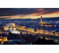Puzzle, Puzzle, Italy, City, Night View, DIY, 2000 pieces, Puzzle for adults and children 70x100CM
