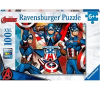 Puzzle Ravensburger 100 elementów Ravensburger puzzle Pierwsze Mściciele - R...